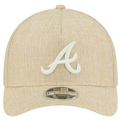 Atlanta Braves New Era Cotton Weave M-Crown A-Frame 9FORTY Adjustable Hat Near Me