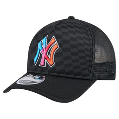 New York Yankees New Era Gradient 9FORTY A-Frame M-Crown Trucker Adjustable Hat Near Me