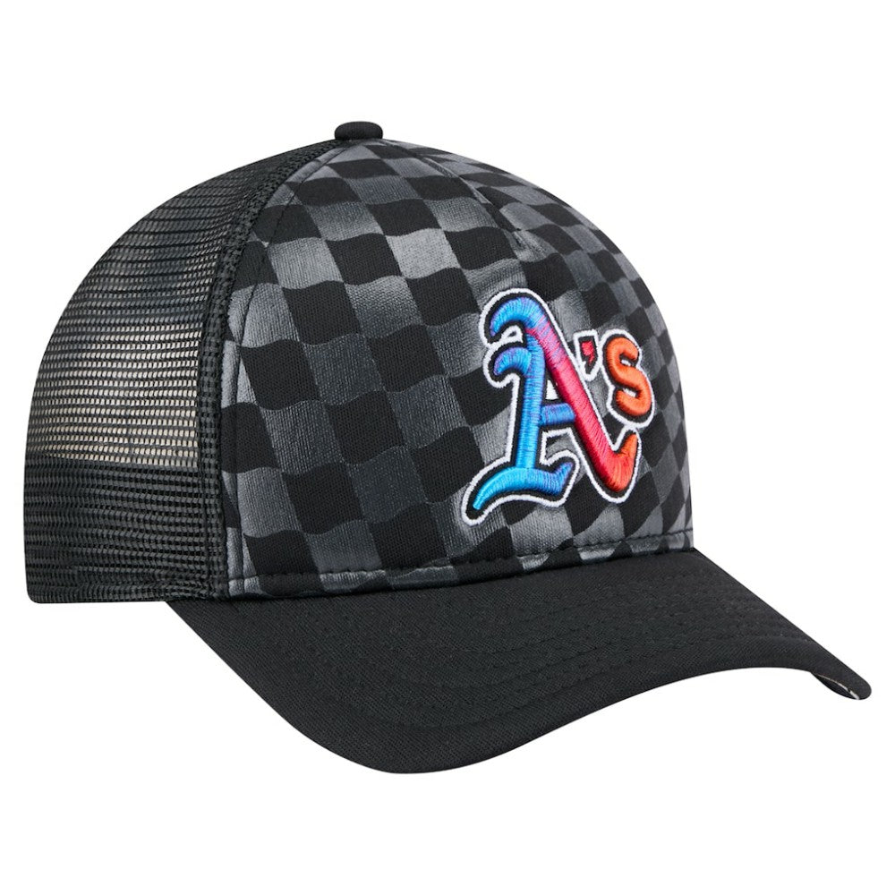 Athletics New Era Gradient 9FORTY A-Frame M-Crown Trucker Adjustable Hat Sale