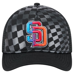 San Diego Padres New Era Gradient 9FORTY A-Frame M-Crown Trucker Adjustable Hat Sale