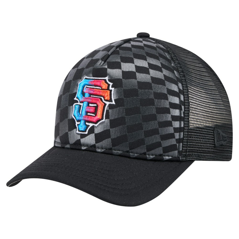 San Francisco Giants New Era Gradient 9FORTY A-Frame M-Crown Trucker Adjustable Hat Sale