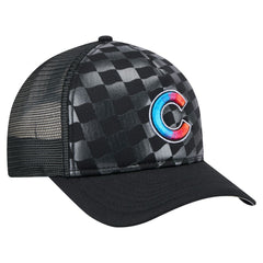 Chicago Cubs New Era Gradient 9FORTY A-Frame M-Crown Trucker Adjustable Hat for sale