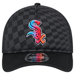 Chicago White Sox New Era Gradient 9FORTY A-Frame M-Crown Trucker Adjustable Hat Outlet