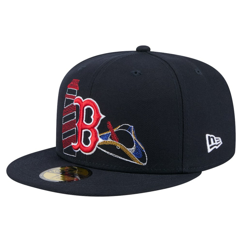 Boston Red Sox New Era State Stitch 59FIFTY Fitted Hat Outlet