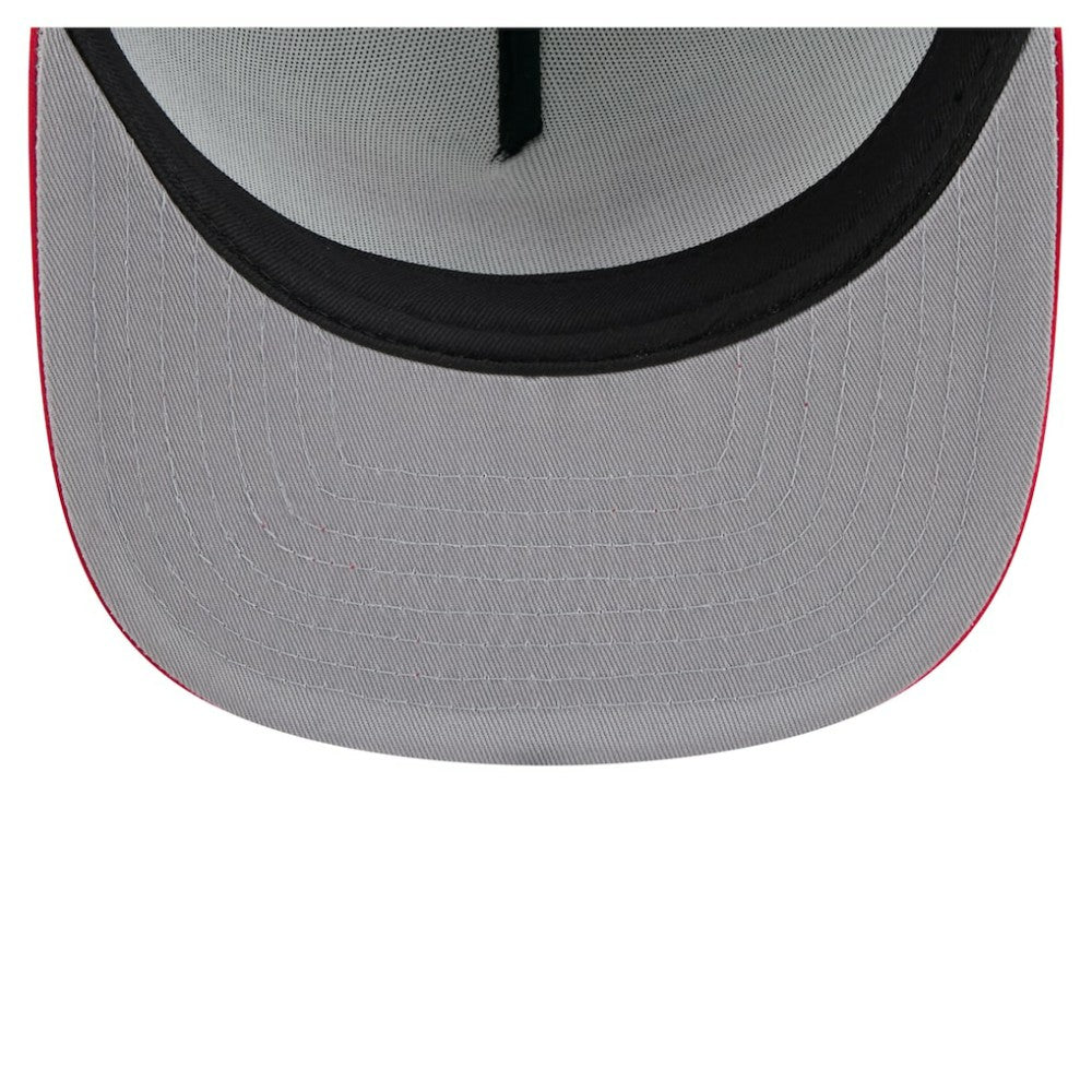 Atlanta Braves New Era Retro Script Trucker 9FIFTY Snapback Hat Discount