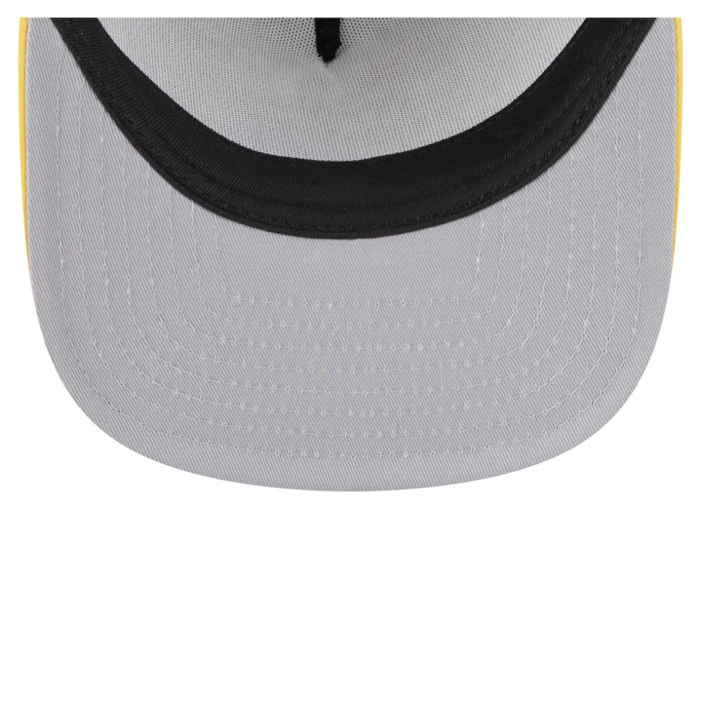 Pittsburgh Pirates New Era Retro Script Trucker 9FIFTY Snapback Hat Outlet