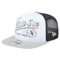 Chicago White Sox New Era Retro Script Trucker 9FIFTY Snapback Hat for sale