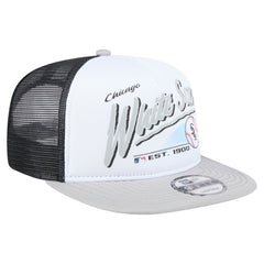 Chicago White Sox New Era Retro Script Trucker 9FIFTY Snapback Hat for sale