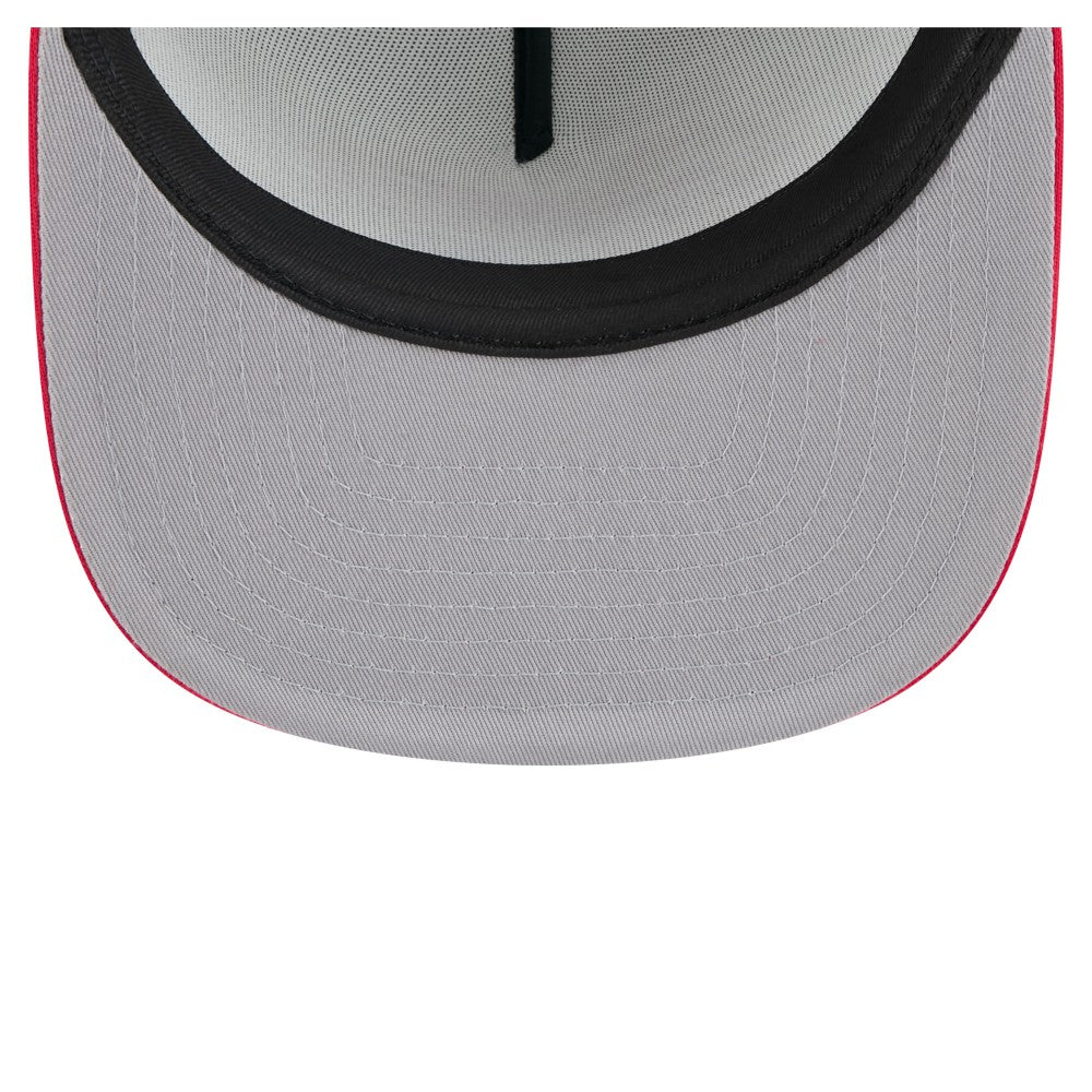 Cleveland Guardians New Era Retro Script Trucker 9FIFTY Snapback Hat for sale