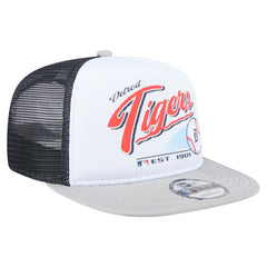 Detroit Tigers New Era Retro Script Trucker 9FIFTY Snapback Hat for sale