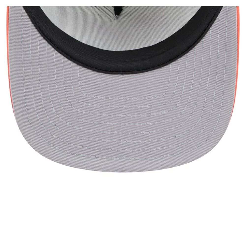 Houston Astros New Era Retro Script Trucker 9FIFTY Snapback Hat Outlet