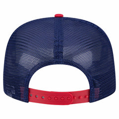 Texas Rangers New Era Retro Script Trucker 9FIFTY Snapback Hat Outlet