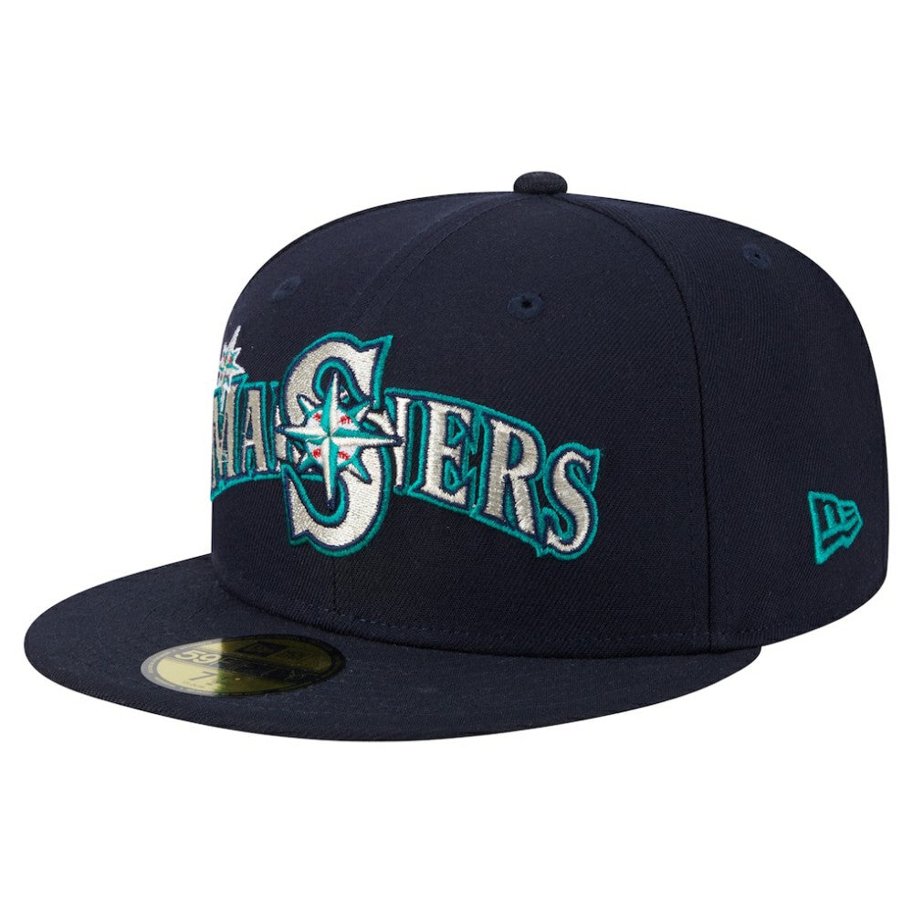 Seattle Mariners New Era Overlap 59FIFTY Fitted Hat Online