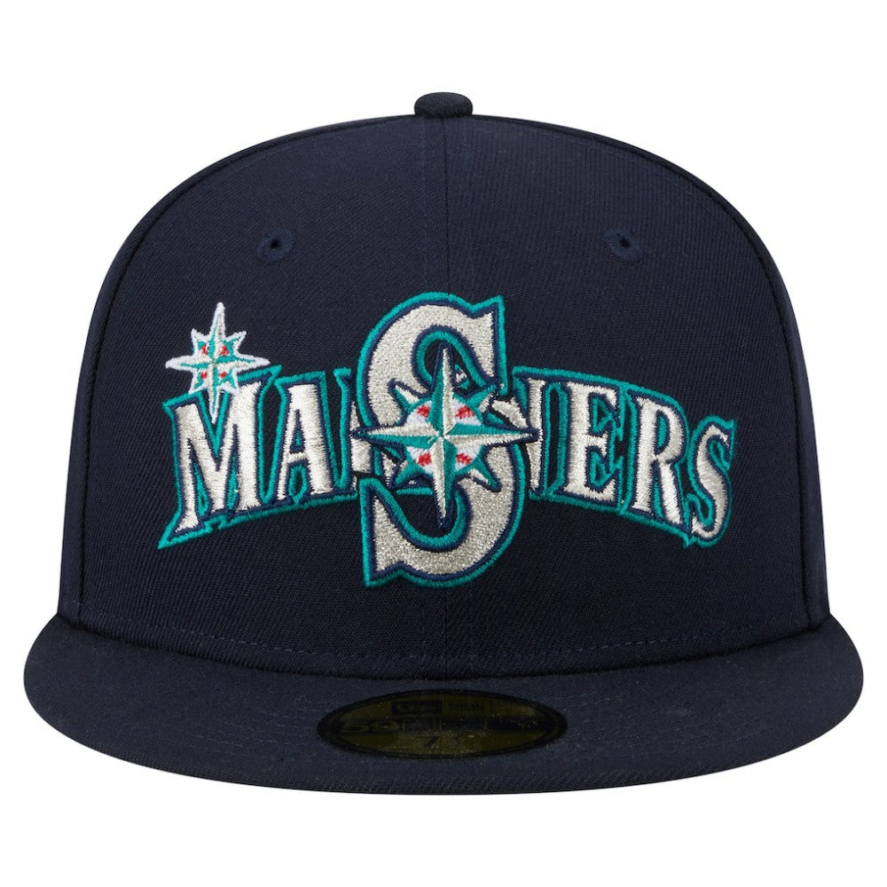 Seattle Mariners New Era Overlap 59FIFTY Fitted Hat Online