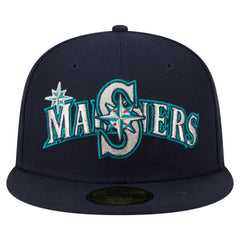 Seattle Mariners New Era Overlap 59FIFTY Fitted Hat Online