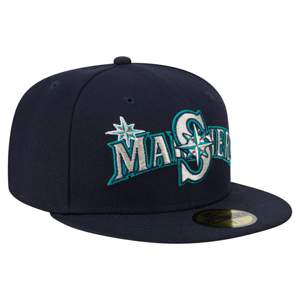 Seattle Mariners New Era Overlap 59FIFTY Fitted Hat Online