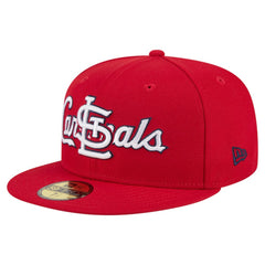 St. Louis Cardinals New Era Overlap 59FIFTY Fitted Hat Online