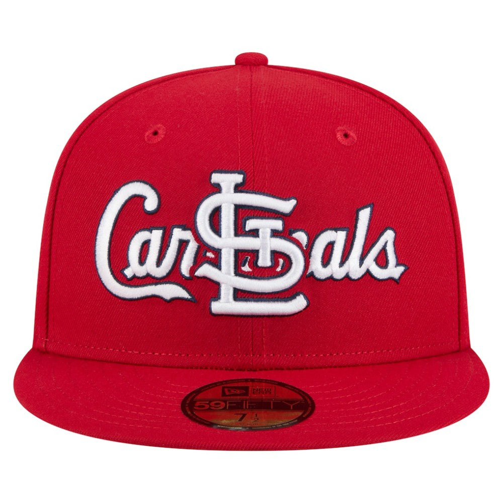 St. Louis Cardinals New Era Overlap 59FIFTY Fitted Hat Online