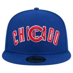 Chicago Cubs New Era Overlap 59FIFTY Fitted Hat Outlet