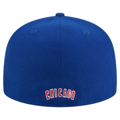 Chicago Cubs New Era Overlap 59FIFTY Fitted Hat Outlet