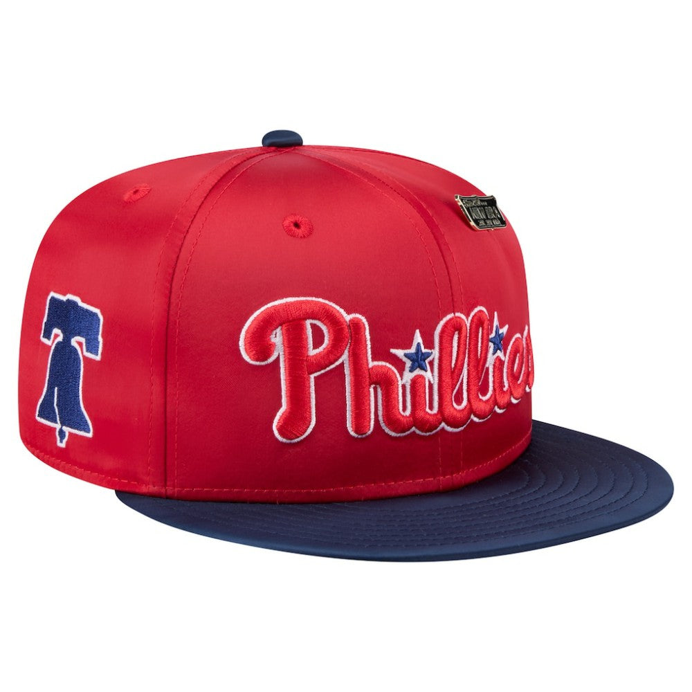 Philadelphia Phillies New Era Satin 59FIFTY Fitted Hat Near Me