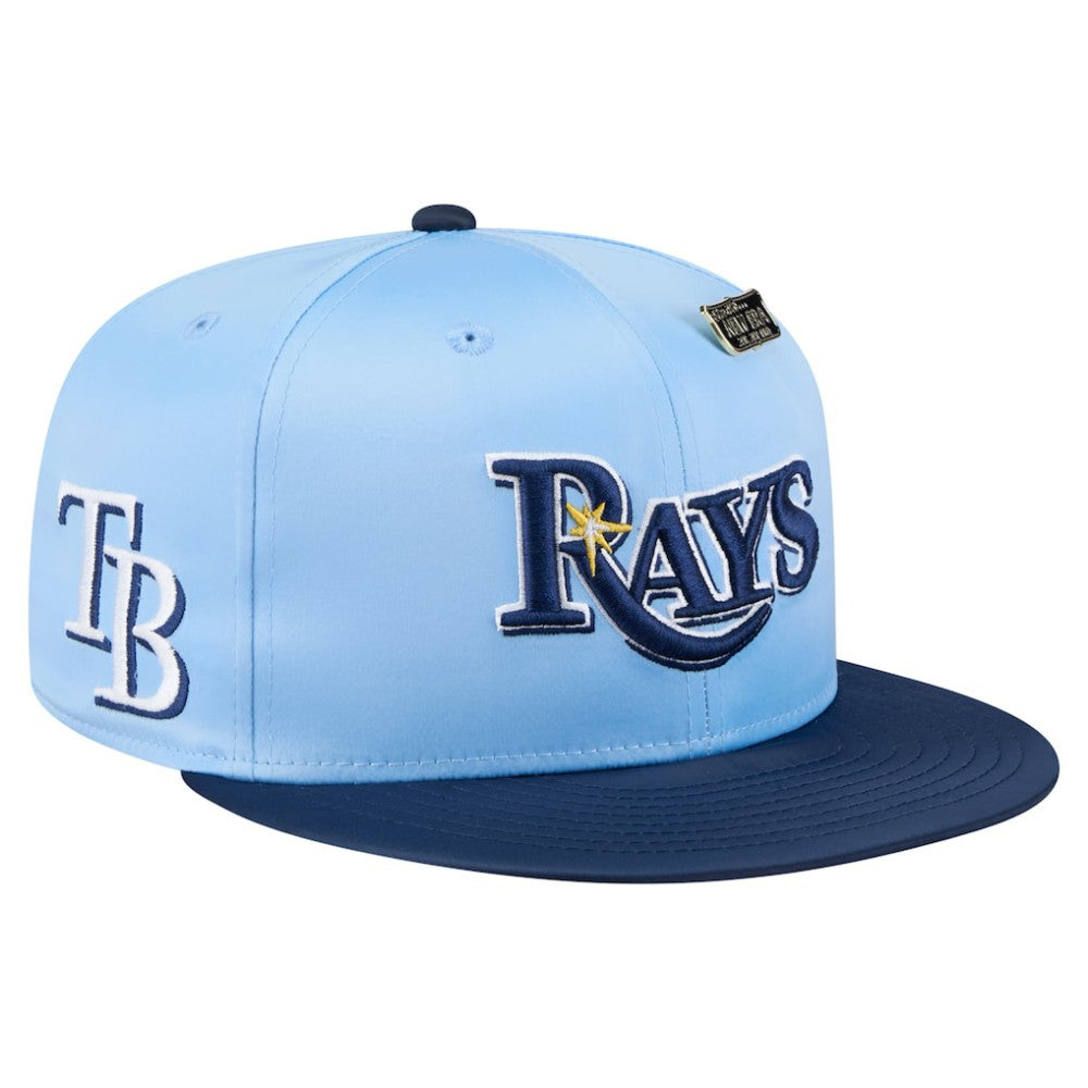 Tampa Bay Rays New Era Satin 59FIFTY Fitted Hat Sale