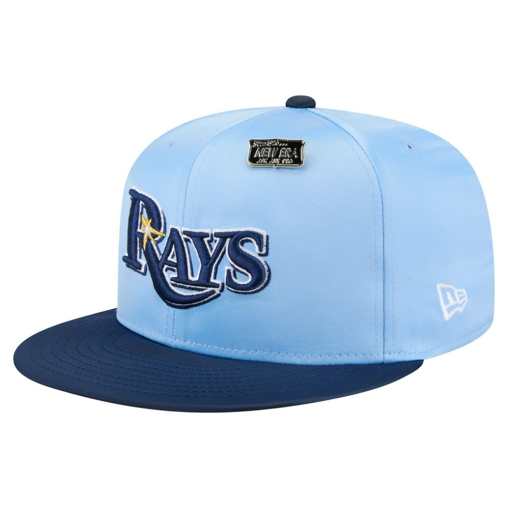 Tampa Bay Rays New Era Satin 59FIFTY Fitted Hat Sale