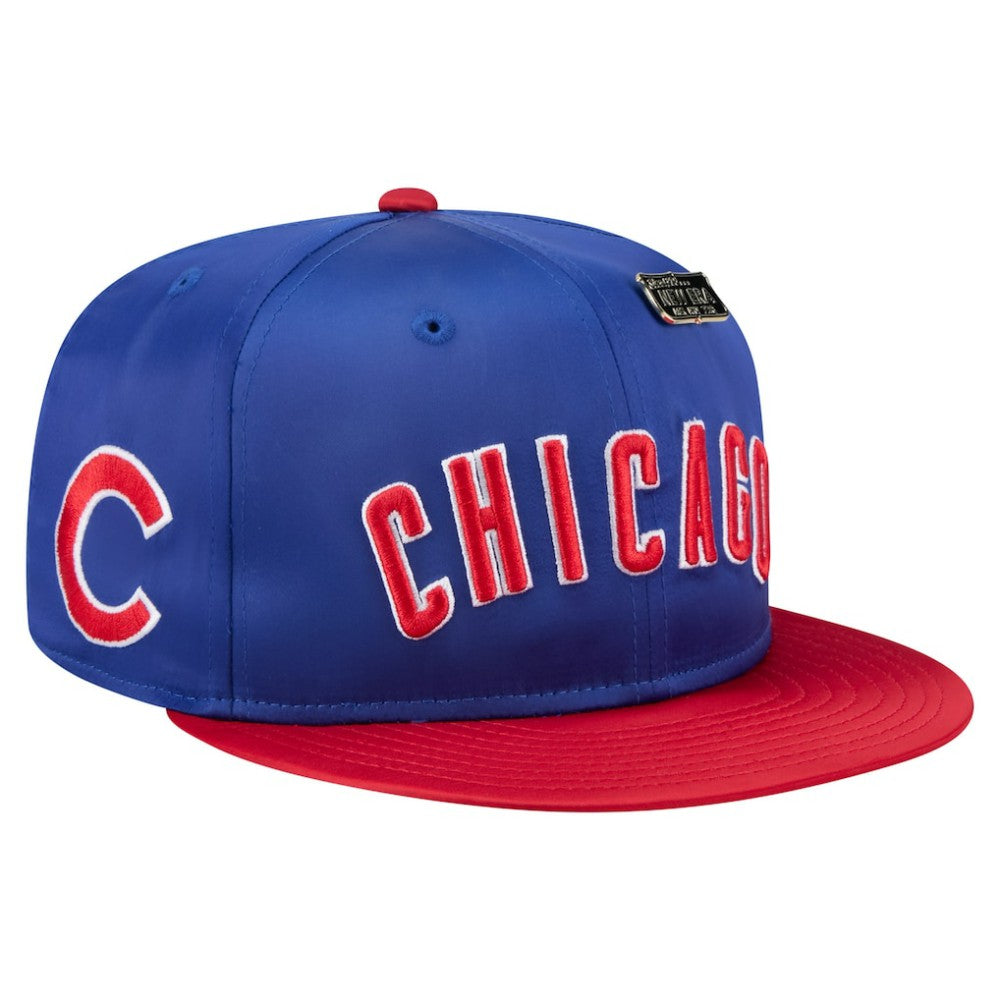 Chicago Cubs New Era Satin 59FIFTY Fitted Hat for sale