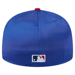 Chicago Cubs New Era Satin 59FIFTY Fitted Hat for sale