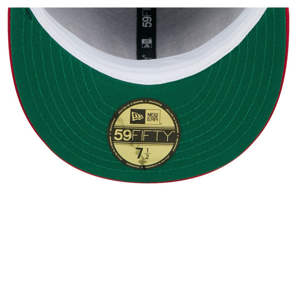 Chicago Cubs New Era Satin 59FIFTY Fitted Hat for sale