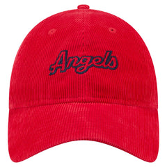 Los Angeles Angels New Era Women's Corduroy 9TWENTY Adjustable Hat Sale
