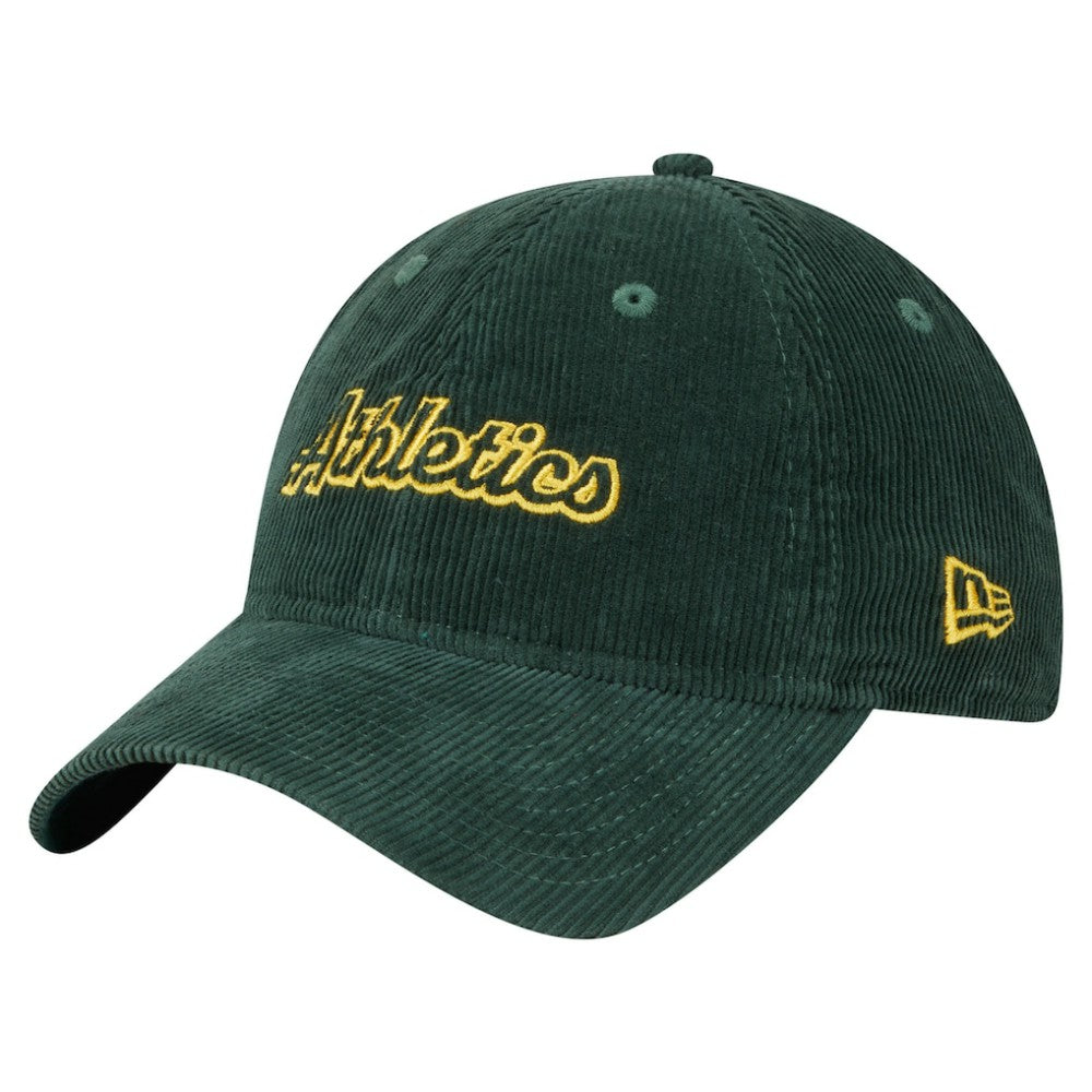 Athletics New Era Women's Corduroy 9TWENTY Adjustable Hat Discount