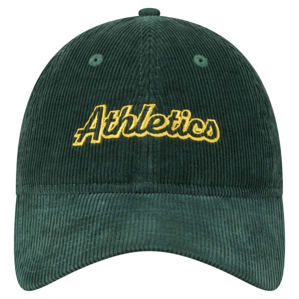 Athletics New Era Women's Corduroy 9TWENTY Adjustable Hat Discount
