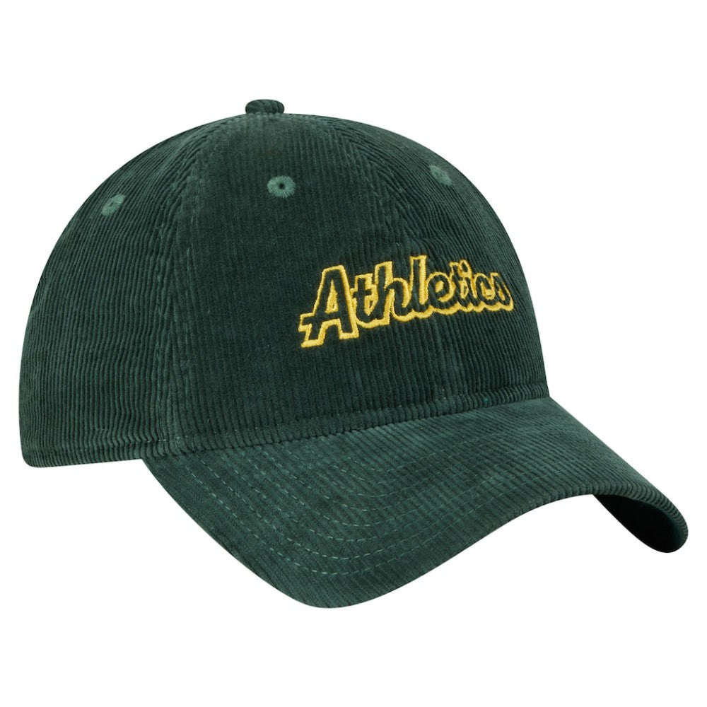 Athletics New Era Women's Corduroy 9TWENTY Adjustable Hat Discount