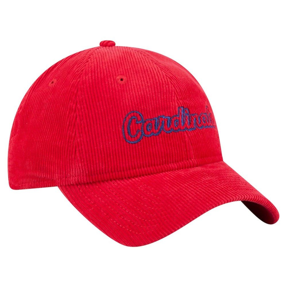 St. Louis Cardinals New Era Women's Corduroy 9TWENTY Adjustable Hat Online
