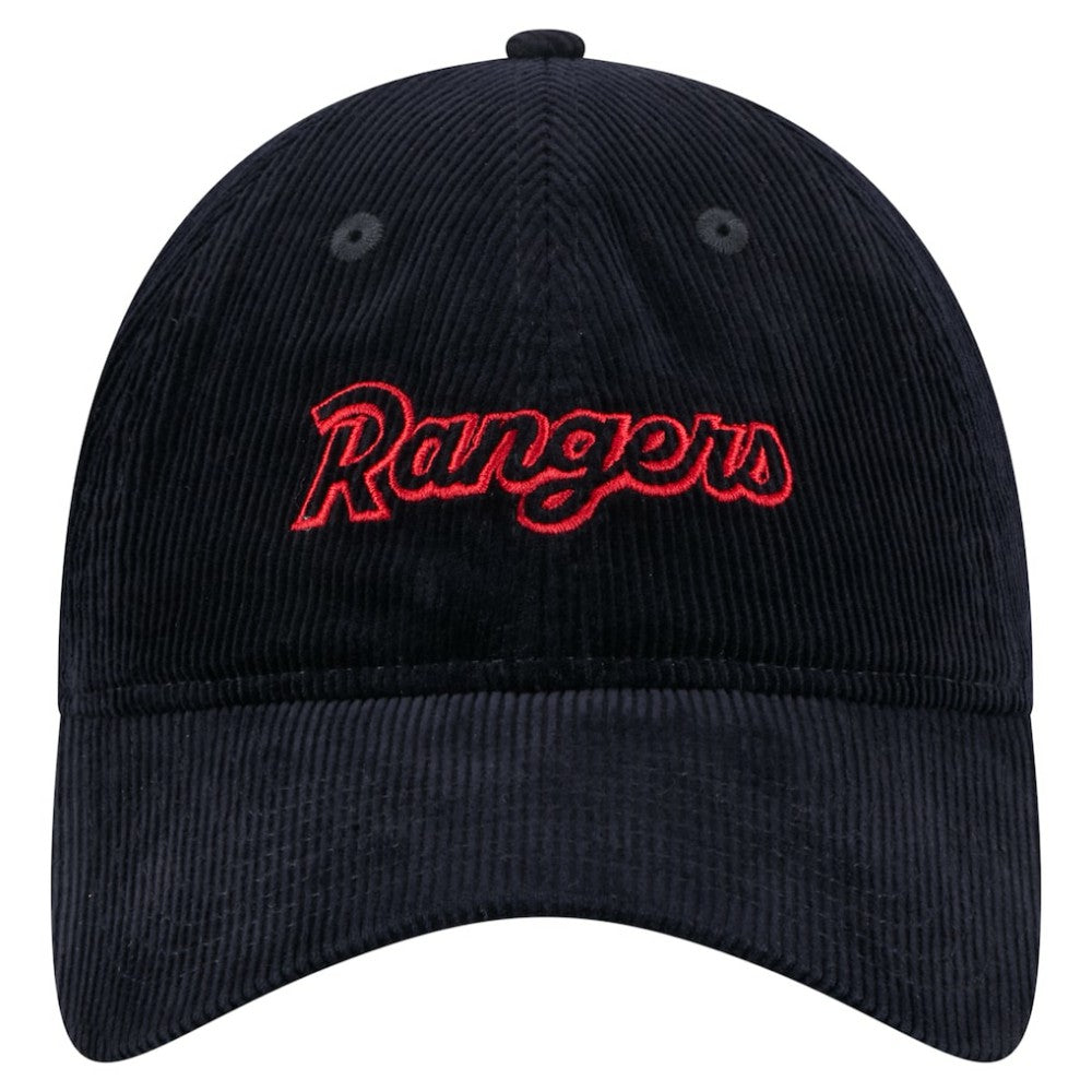 Texas Rangers New Era Women's Corduroy 9TWENTY Adjustable Hat Near Me