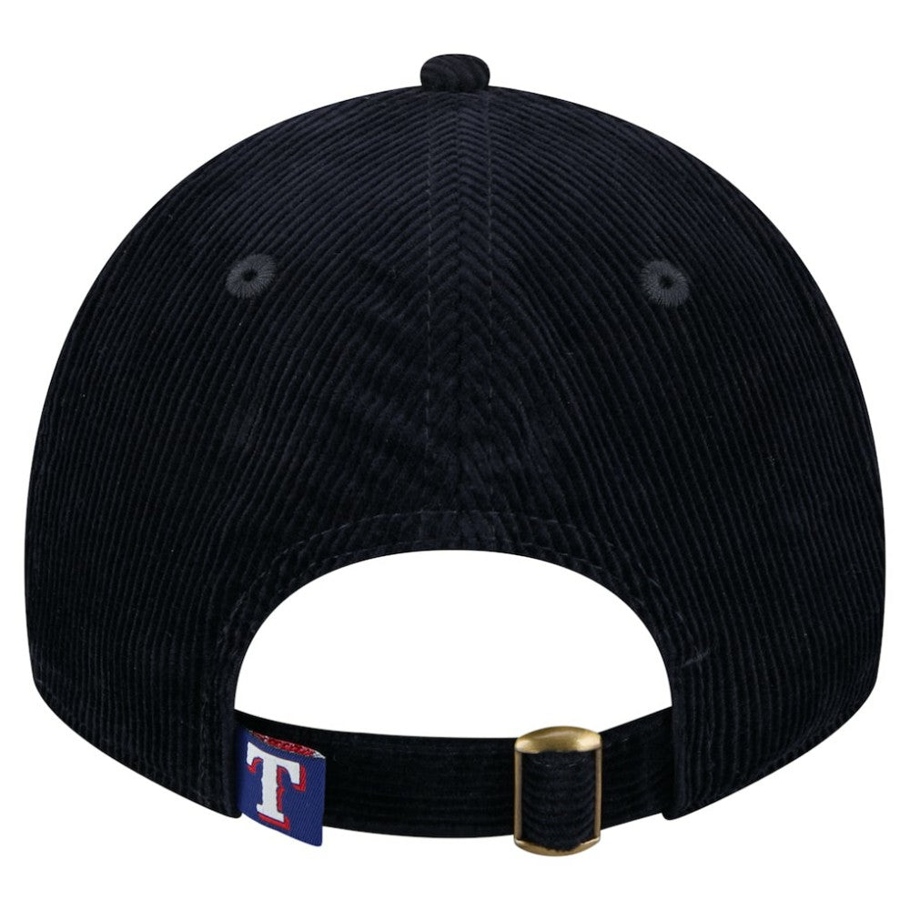 Texas Rangers New Era Women's Corduroy 9TWENTY Adjustable Hat Near Me