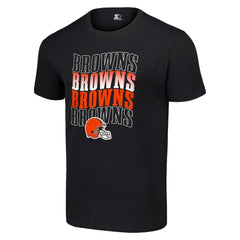 Cleveland Browns Starter Four Name T-Shirt - Black - NFL