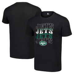 New York Jets Starter Four Name T-Shirt - Black - NFL