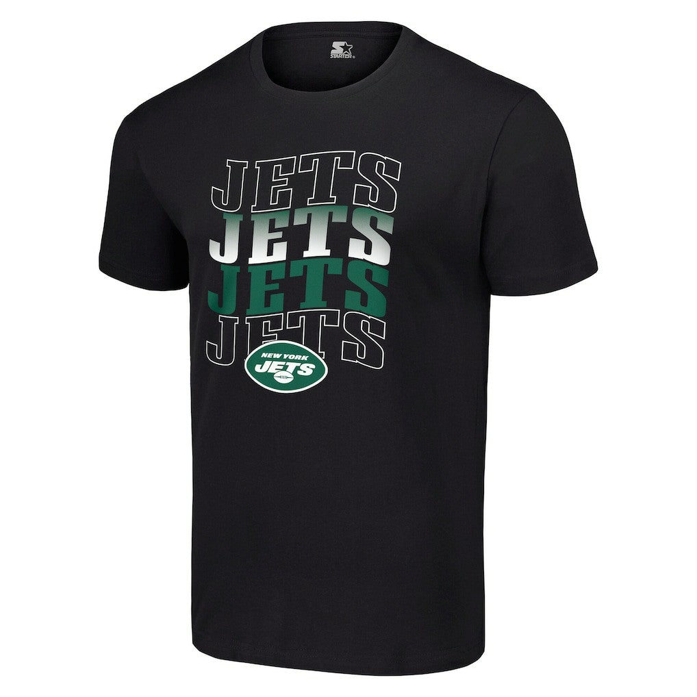 New York Jets Starter Four Name T-Shirt - Black - NFL