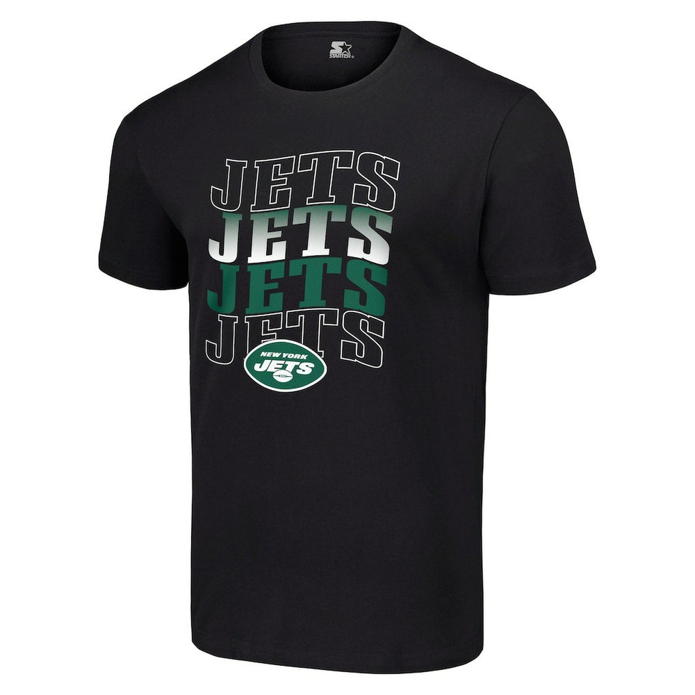 New York Jets Starter Four Name T-Shirt - Black - NFL