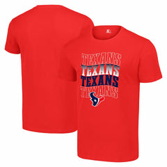 Houston Texans Starter Four Name T-Shirt - Red - NFL
