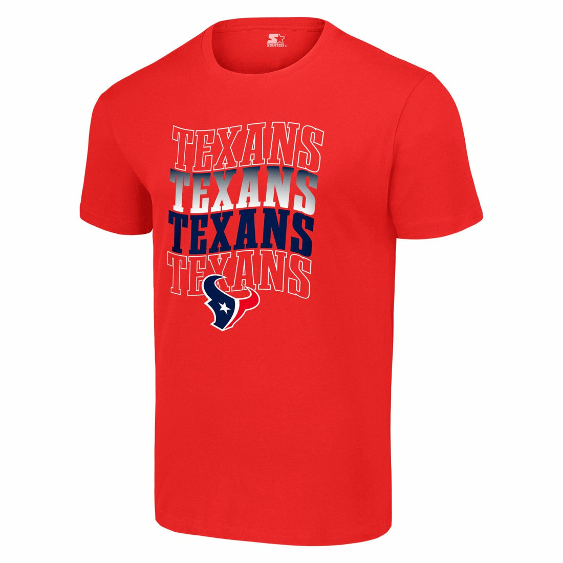 Houston Texans Starter Four Name T-Shirt - Red - NFL