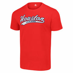 Houston Texans Starter City Tailsweep T-Shirt - Red - NFL