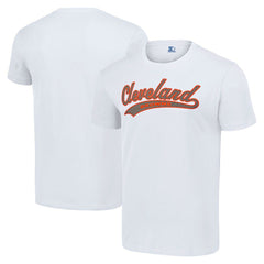 Cleveland Browns Starter City Tailsweep T-Shirt - White - NFL