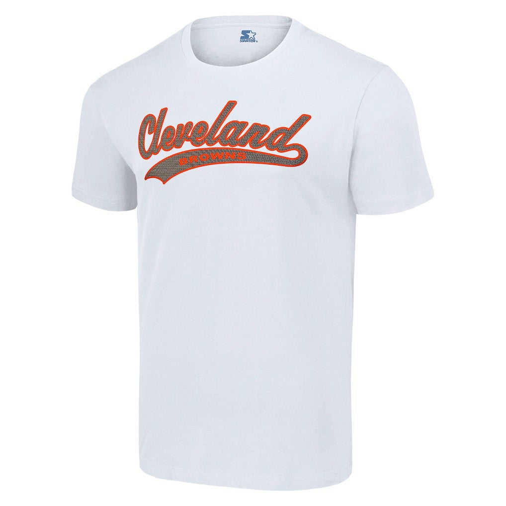 Cleveland Browns Starter City Tailsweep T-Shirt - White - NFL