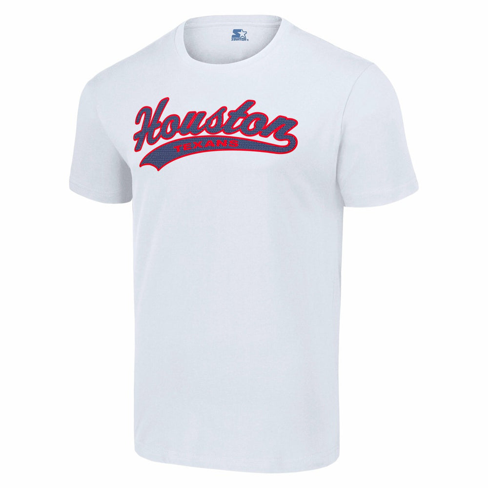 Houston Texans Starter City Tailsweep T-Shirt - White - NFL