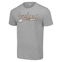Cleveland Browns Starter City Tailsweep T-Shirt - Heather Gray - NFL