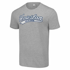 Houston Texans Starter City Tailsweep T-Shirt - Heather Gray - NFL