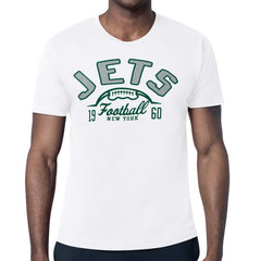 New York Jets Starter Half Ball Logo T-Shirt - White - NFL